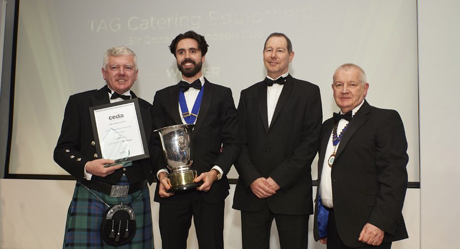 TAG Catering Equipment UK Ltd winners at ceda Grand Prix Awards 2019