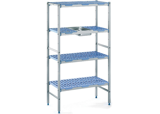 Hygienic Commercial Kitchen Shelving and Storage