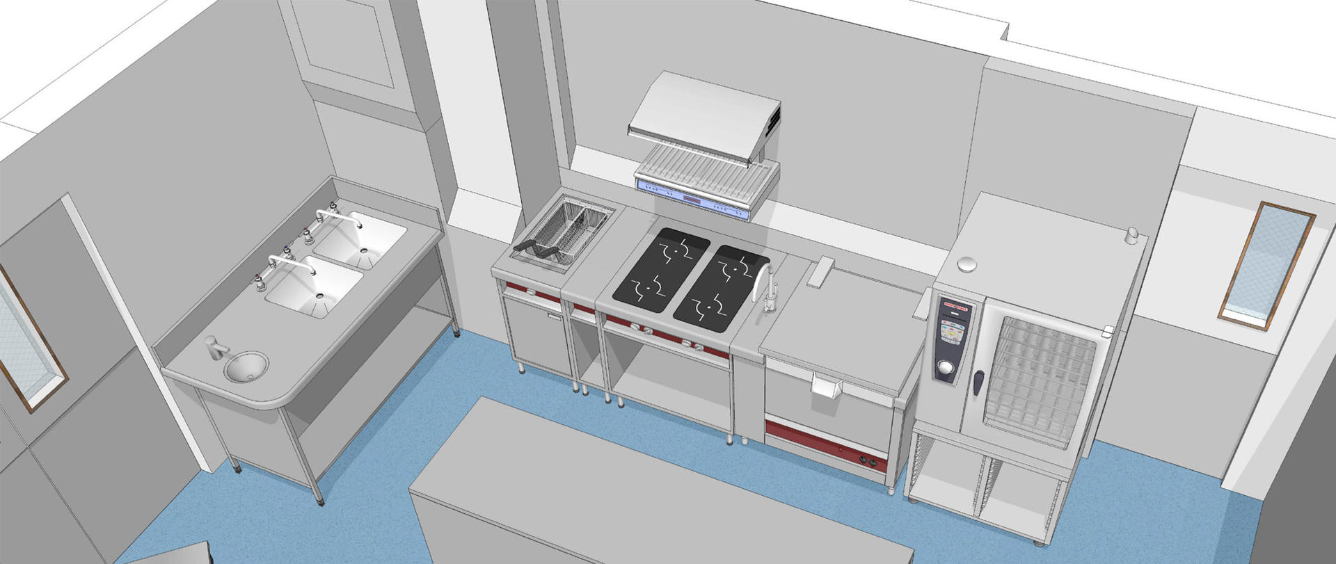 Aménagement petite cuisine professionnelle : Optimiser l’espace, les équipements et le flux de travail