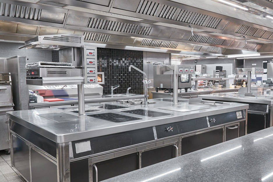 Energy-efficient commercial kitchen equipment