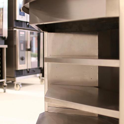 RATIONAL UK Customer Experience Centre - Bespoke Counter shelves